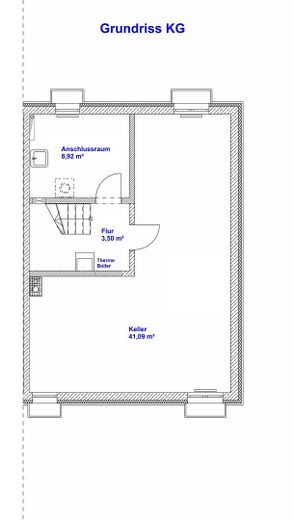 Splendida casa bifamiliare con vista libera fino alle Prealpi   *senza commissioni* – Grundriss KG