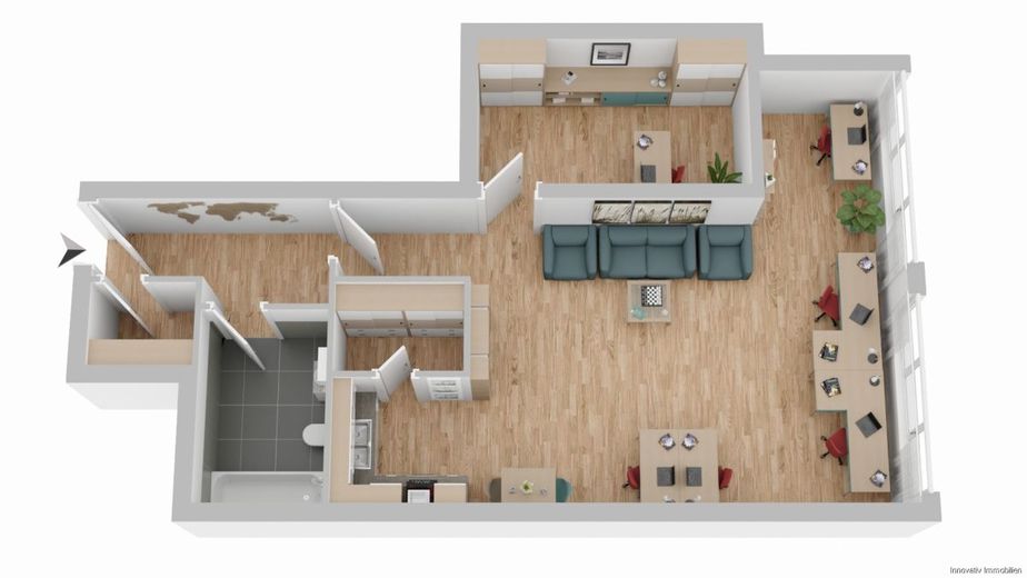 Modern und elegant gehaltene Büroräume mit Aufzug im Herzen von Püttlingen – Bild 11