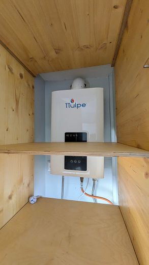 Tiny House su ruote di 18 m² con riscaldamento a infrarossi e arredamento interno - Senza terreno – Foto 10