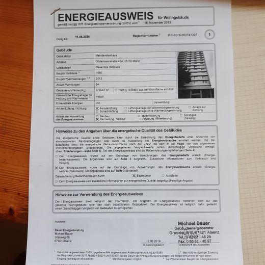 1. Seite Energieausweis