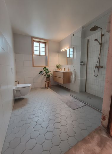 1-2-Familienhaus – KI-Bad im Gartengeschoss