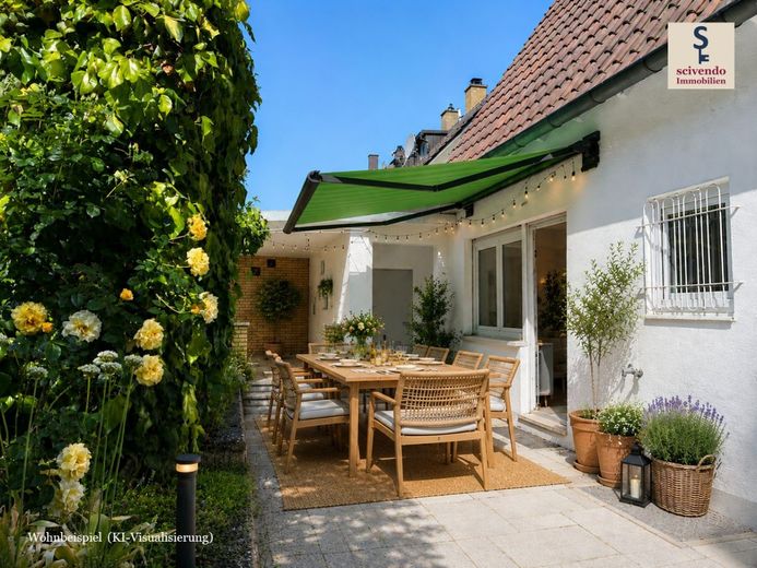 Charmantes Haus. Kernsaniert. Guter Preis. – 10-KI Vorschlag Terrasse