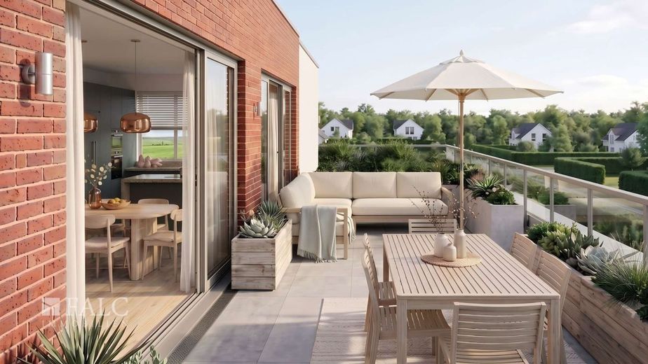 Mehr drin - von Anfang an: Penthouse mit WOW! – Dachterrassenbereich_Beispiel