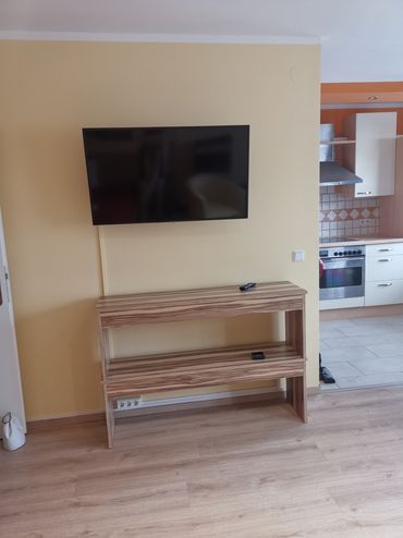 Möbliertes 53-m²-Apartment in Worms – komplett eingerichtet & sofort verfügbar – Fernsehecke