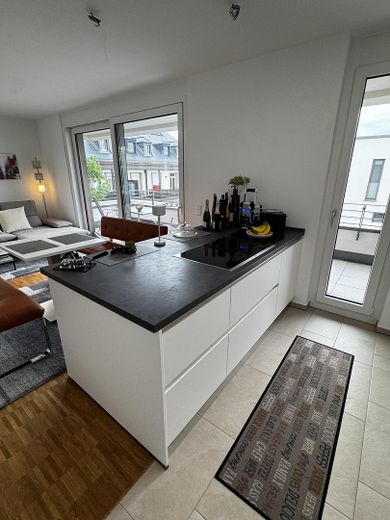 Penthouse met 2 dakterrassen | Campbell, Heidelberg | Direct te betrekken | 2 parkeerplaatsen in de ondergrondse parkeergarage – Küche