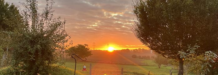 खुले नज़ारों के साथ जीवन – Morgendlicher Ausblick