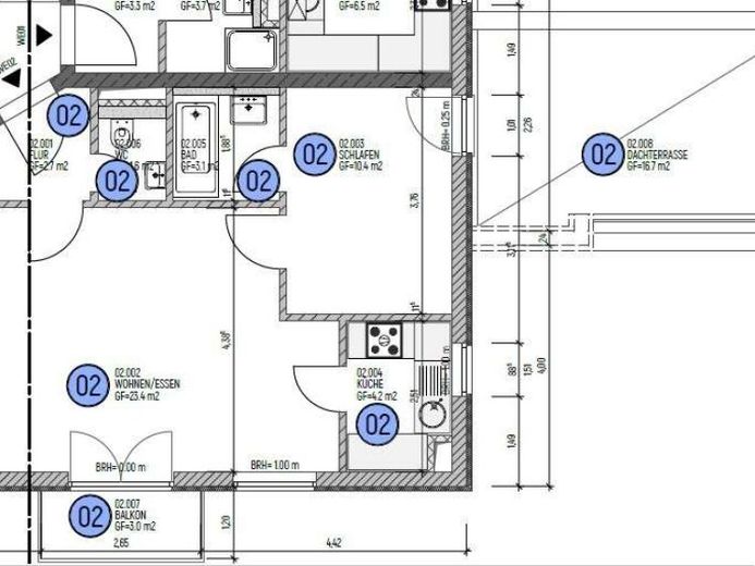 Eigentumswohnung provisionsfrei vom Eigentümer inklusive Tiefgaragenstellplatz – Foto 1