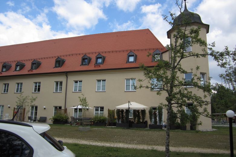 Wohnen im Schloss Mering – Außenansicht