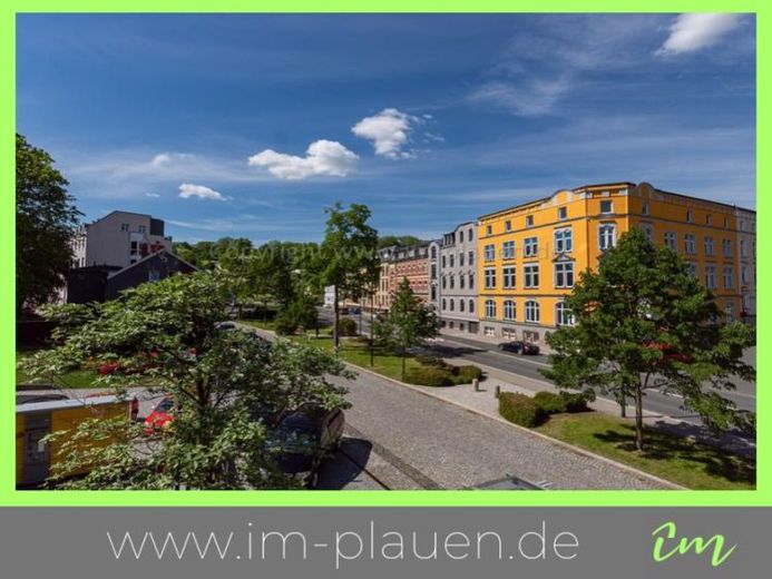 Balkon – Tiefgarage | 1-Zimmer-Wohnung Auerbach Zentrum – Foto 1