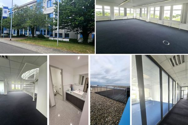 Repräsentative, 2022 renovierte, helle Maisonette-Gewerbefläche mit 2 Dachterrassen, Lift, SP mgl.