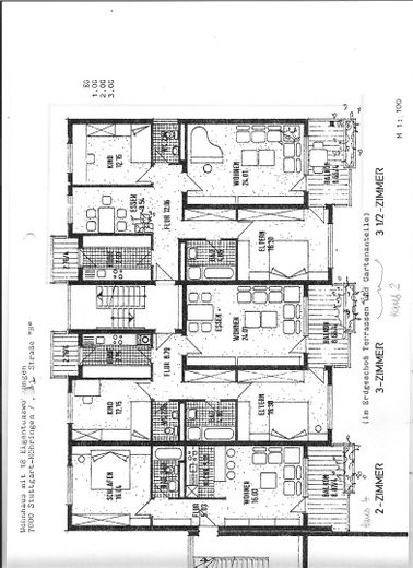 3,5 Zimmer Wohnung, hell, gut geschnitten mit 2 Balkonen und TG – Foto 18