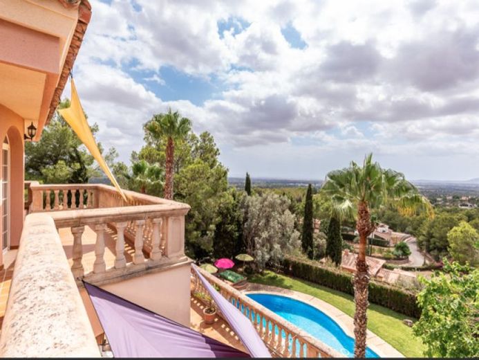 Mallorca herrliche Villa auf dem Hügel bei Bunyola mit Meerblick zu verkaufen – Foto 1