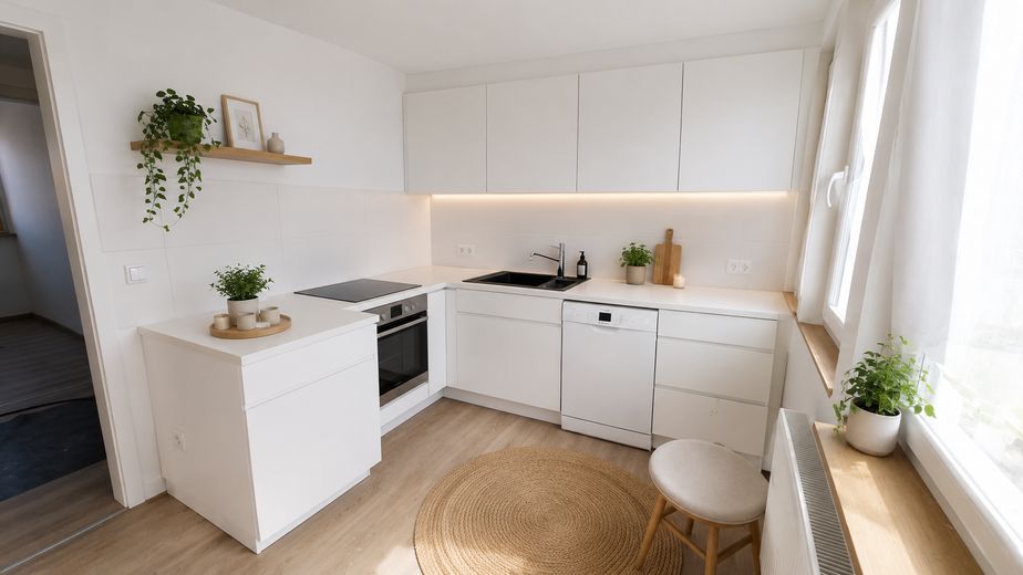 3-Zimmer-Dachgeschosswohnung mit Einbauküche in Steinfurth – Foto 4