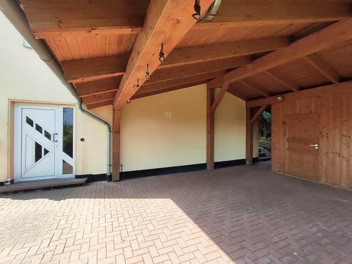 Doppelcarport + Anbau 
