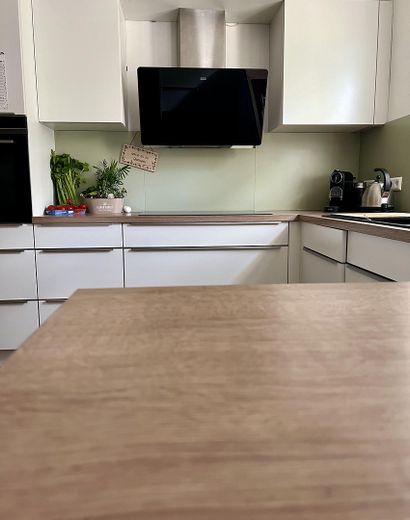 Blick aus Wohnzimmer