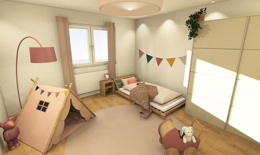 Visualisierung - Kinderzimmer