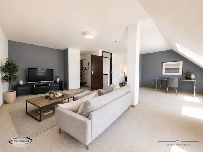 Cuatro habitaciones, dos logias, un hogar para enamorarse: amplia maisonette junto al lago Wöhrder – Foto 1