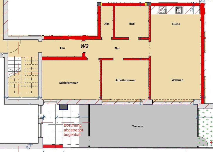 3-Zimmer Wohnung in Traumlage mit Küche und Terrasse – Foto 17