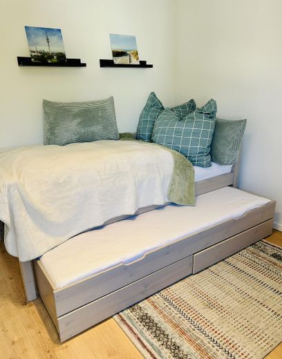 kleines Schlafzimmer 2er Bett