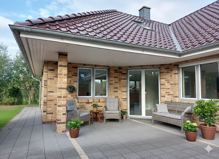 überdachter Freisitz