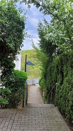 Zugang zur Wohnung von oben