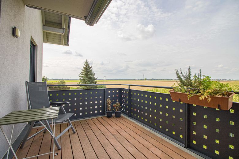 Balkon mit Ausblick
