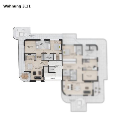 Grundriss Whg.3.11