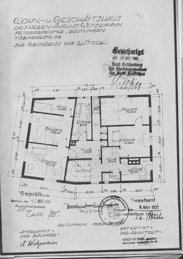 Immeuble collectif, 4 logements, 1 unité commerciale, Reutlingen, Tübinger Straße, prix à négocier – Photo 13