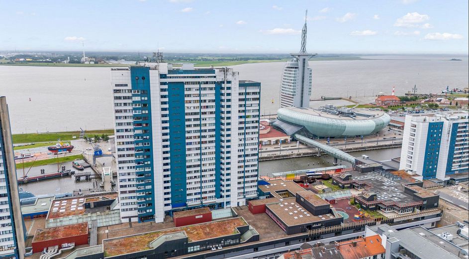 Penthouse mit Skyline-Feeling – Exklusive Wohnung im 22. Obergeschoss, provisionsfrei – Ausblick