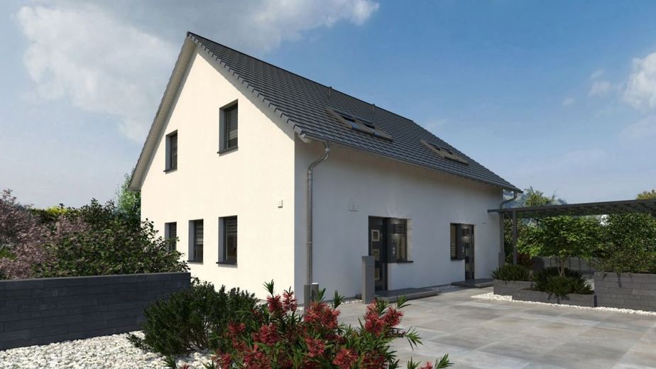 DAS DOMIZIL FÜR KLEINFAMILIEN Inch. Grundstück und Bonus – Ansicht Eingang