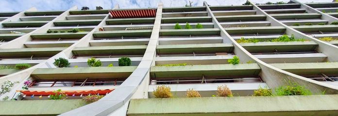 Balkon Seite