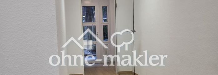 WG-geeignete helle 3,5-Zimmer-Gartenwohnung, Einbauküche, zentrale Lage, Erstbezug nach Sanierung
