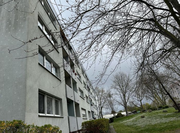 Gebäude Ansicht Balkon