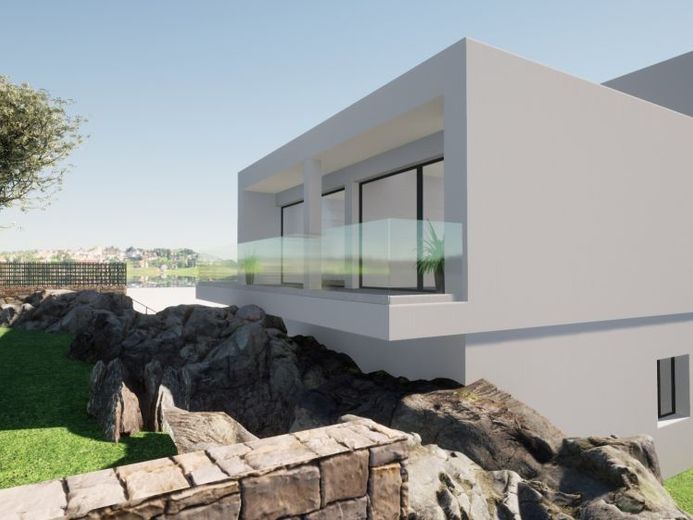 Minimalistische Neubau Villa mit Meerblick und Salzwasserpool in Son Veri Nou – Foto 1