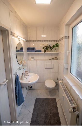 Gäste-WC mit Dusche