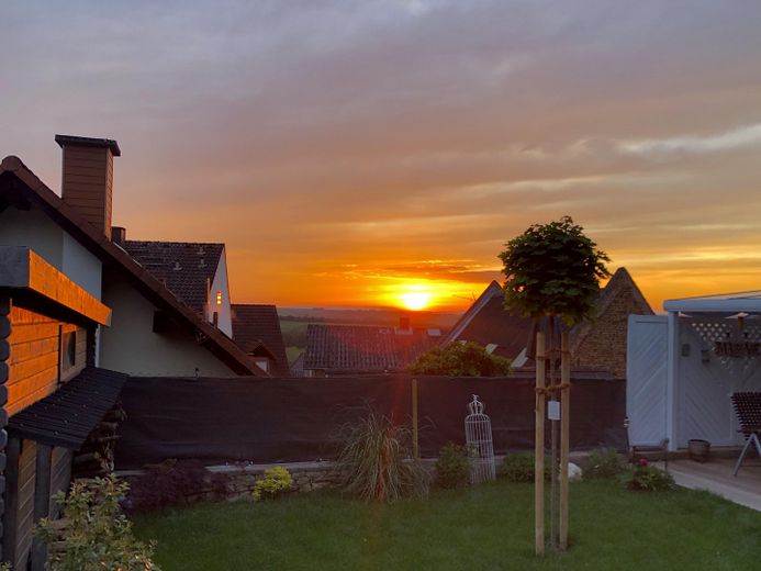 Südgarten Abendstimmung