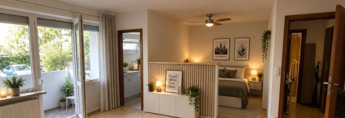 Bezugsfreie 1-Zimmer-Wohnung