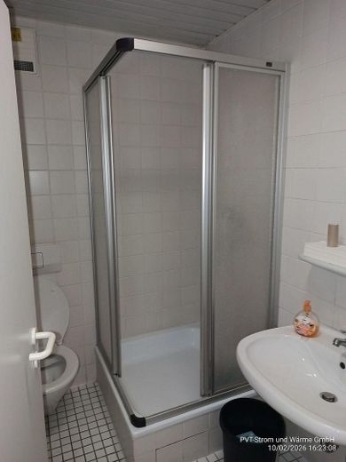 Sozialraum mit Dusche