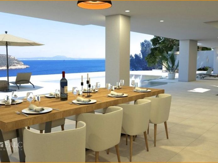 CALA VINYES STAR - Extravagante Luxusvilla in Hanglage über dem Meer - mit direktem Meerzugang – Foto 1