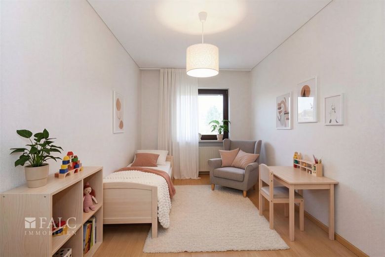 Naturnahes Wohnen flexibel gestalten! - FALC-Immobilien Öhringen – EG Kind 1 (KI generiert)