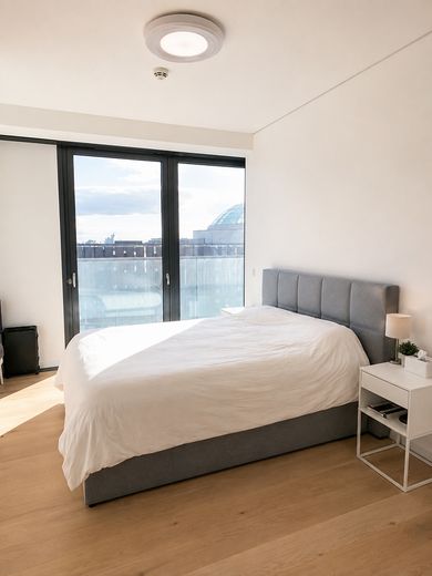 GRAND TOWER | Appartement de 3 pièces | Grand Garden directement à l’étage | 2 salles de bains & balcon – Schlafzimmer