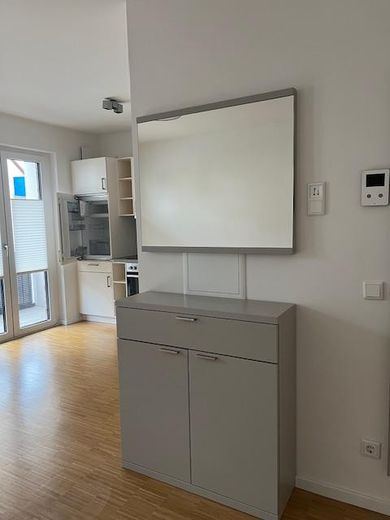 Neubau nach Erstbezug helles 1 Zimmer Apartment KfW 40+, EBK, Balkon – Foto 3