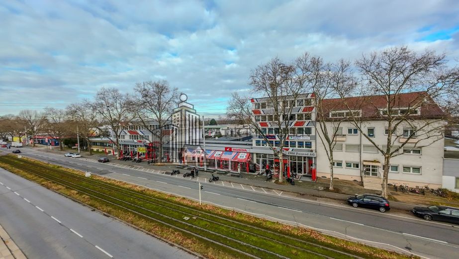 ATIK: Moderne Büroflächen in zentraler Lage mit exzellenter Verkehrsanbindung - provisionsfrei – Drohnenaufnahme