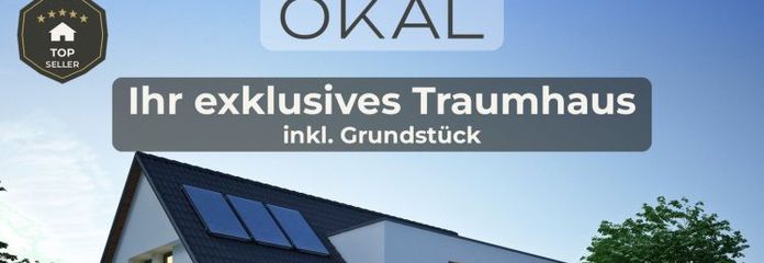 CASA UNIFAMILIAR OKAL PREPARADA PARA PINTAR CON ARQUITECTURA ABIERTA - ¡incluido el terreno!