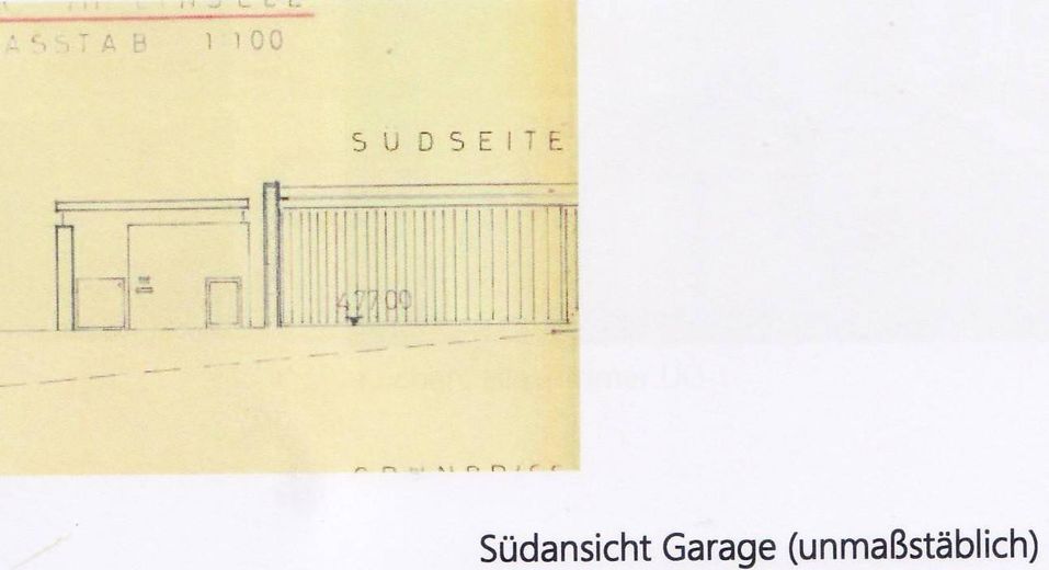 Südfront Garage
