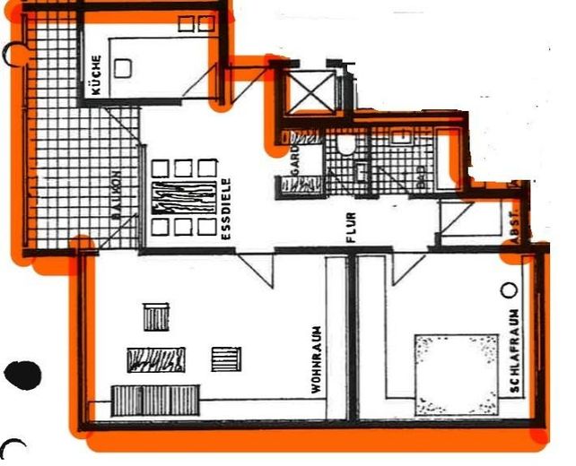Ampio appartamento di 2 locali con 85,5 m², balcone esposto a sud-ovest e posto auto in garage sotterraneo – primo utilizzo dopo la ristrutturazione – Foto 10