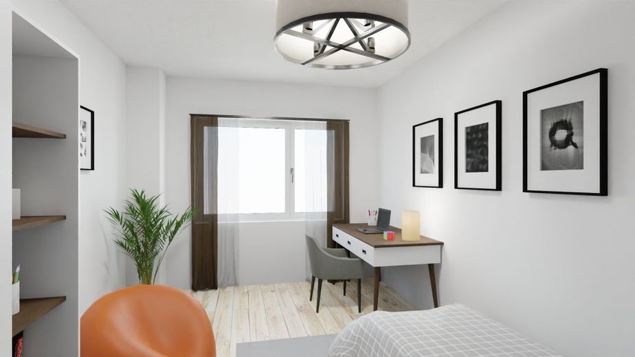Penthouse Wohnung mit wunderschönem Blick über Albstadt – Zimmer