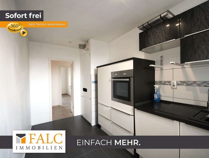 3-Zimmer-Wohnung mit Balkon - ideale Basis für Ihre Wohnideen – Küche