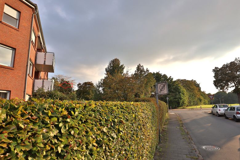 2-कमरे, पश्चिमी लॉजिया और हरियाली का नज़ारा, Horstmarer Landweg पर UKM के पास – Loggia bei Sonnenuntergang