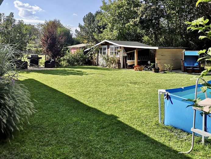 Hintere Gartenbereich